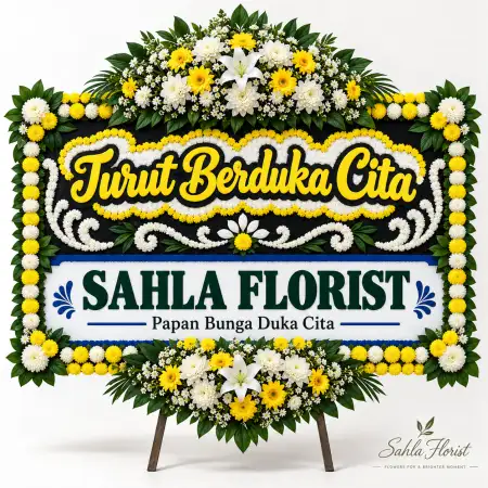 Papan Bunga Duka Parung